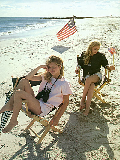 Girls on Beach